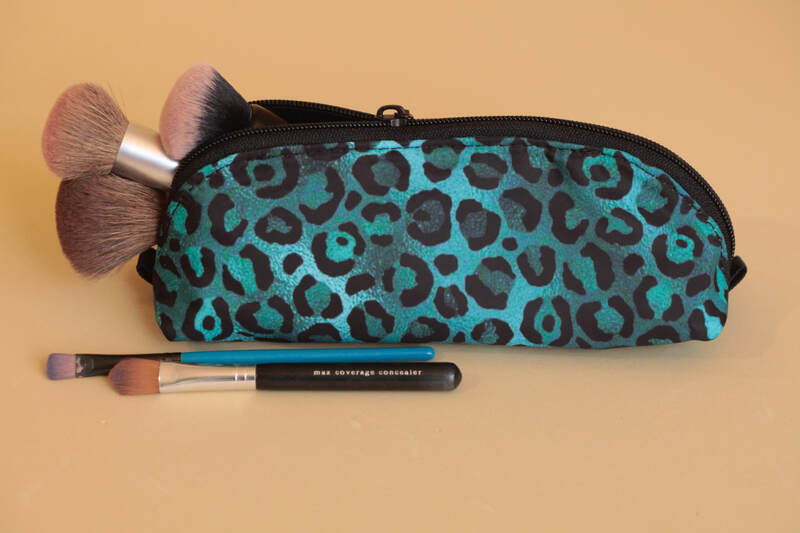 RTS Pouch - Aqua Leopard