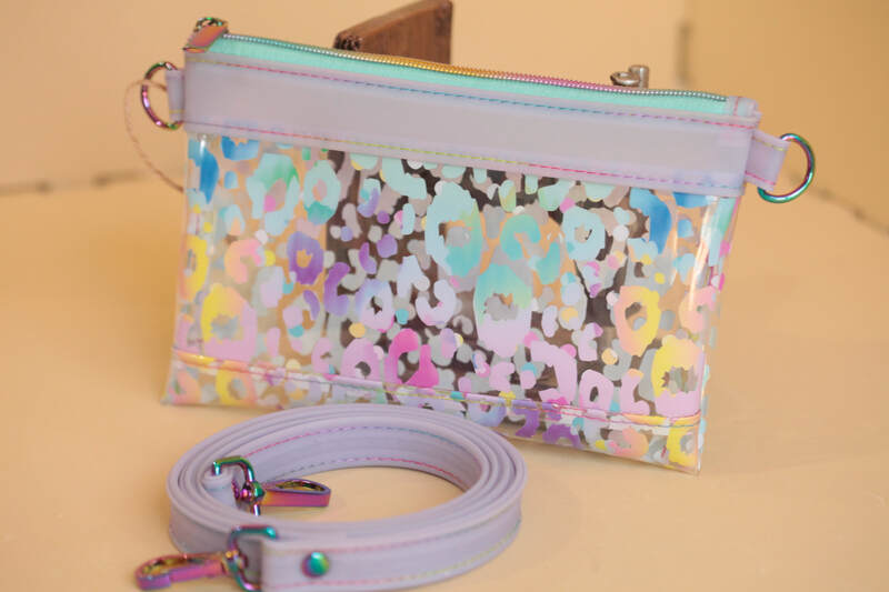 RTS Stadium Bag - Pastel Rainbow Leopard